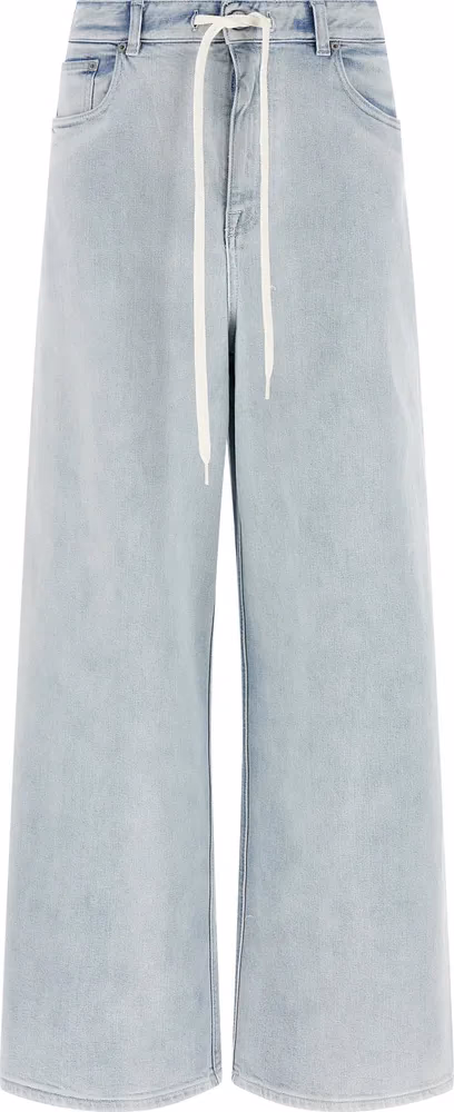MM6 Maison Margiela Blue Cotton Jeans Denim