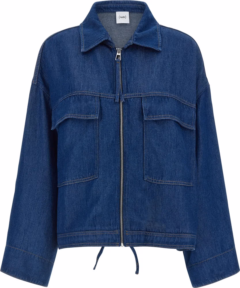 NUDE Blue Tencel Denim Jacket