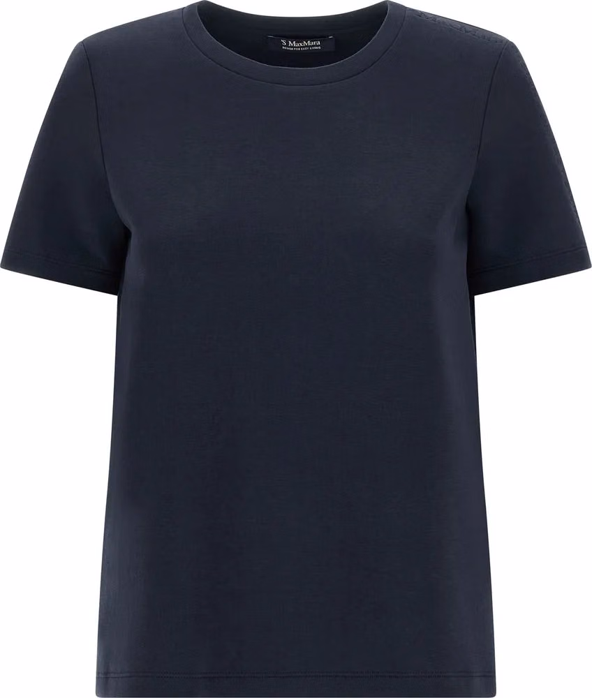 'S Max Mara Blue Cotton T-Shirt