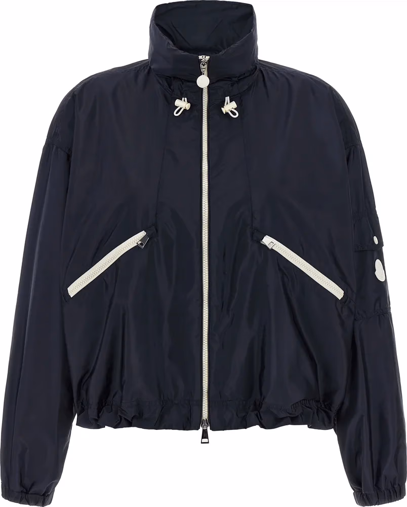 Moncler Blue Polyamide Shell Jacket