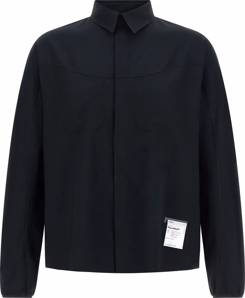 SATISFY Black Polyester Blouse