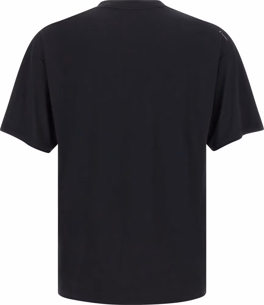 SATISFY Black Polyester T-Shirt