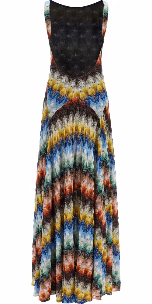 Missoni Multicolor Viscose Long Dress