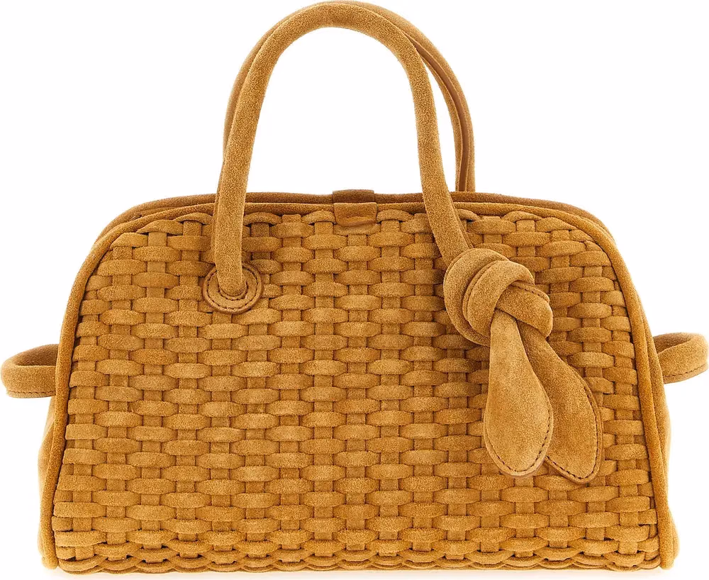 Jacquemus Beige Calfskin Handbag