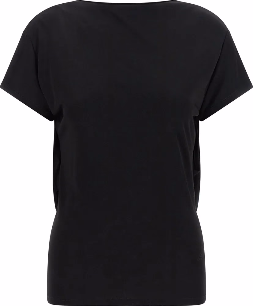 Jacquemus Black Viscose T-Shirt
