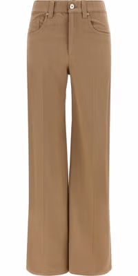 Beige Cotton Jeans Denim