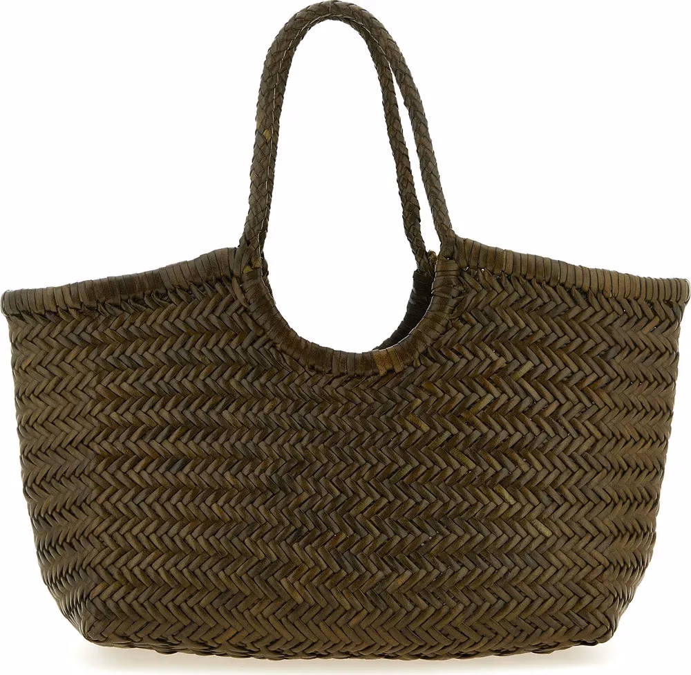 Dragon Diffusion Bicolor Calfskin Shoulder Bag