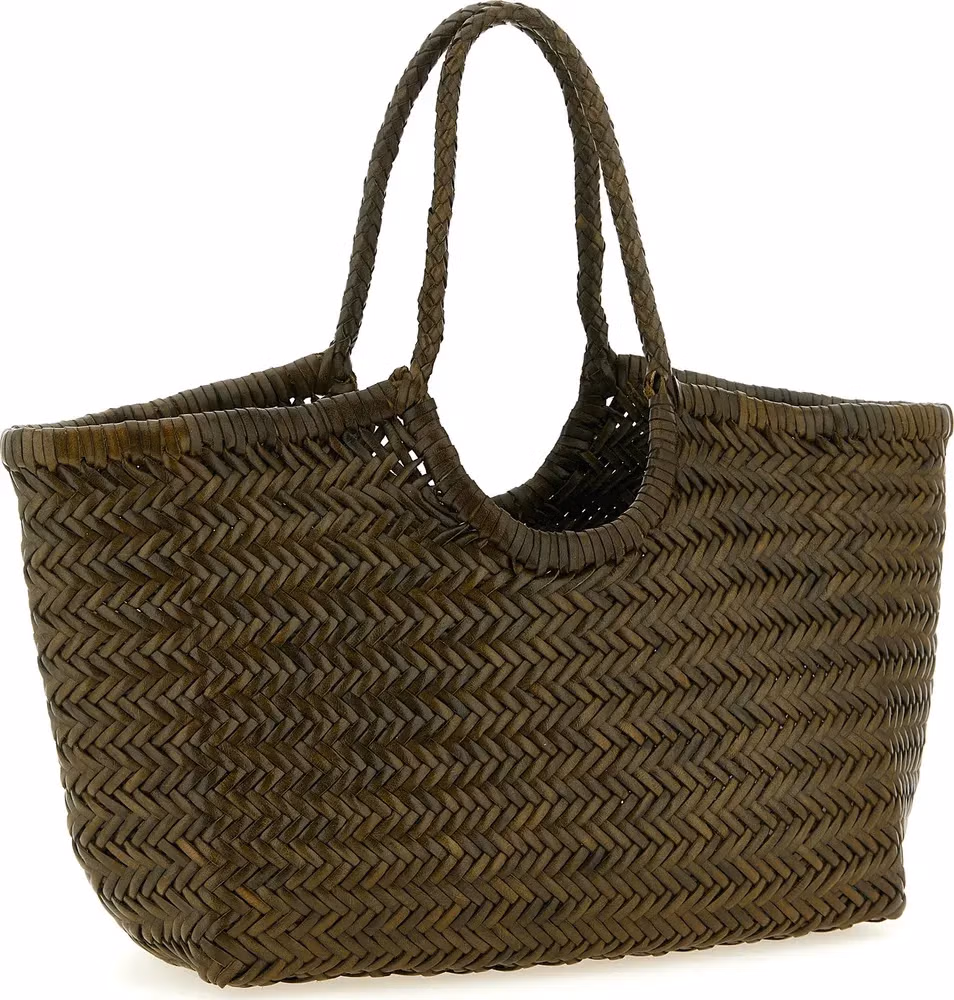 Dragon Diffusion Bicolor Calfskin Shoulder Bag