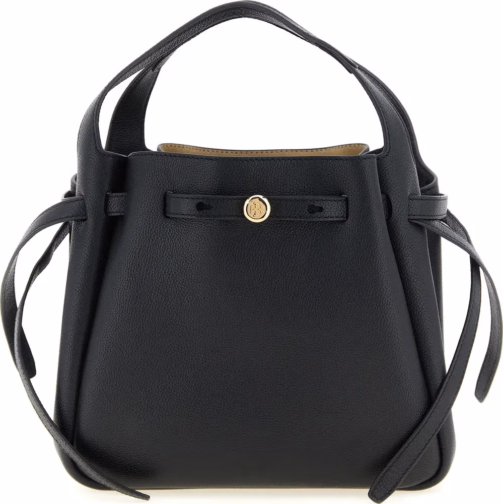 Tory Burch Black Cowhide Handbag