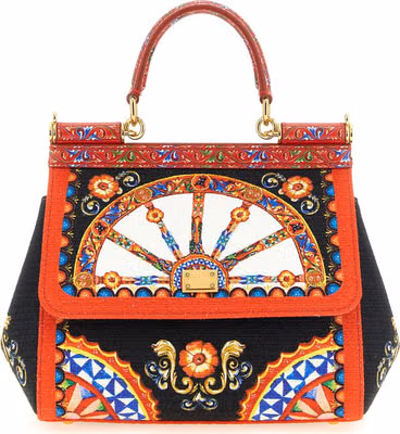Multicolor Cotton Handbag