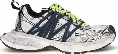 Balenciaga Gray Polyester Athletic Sneakers