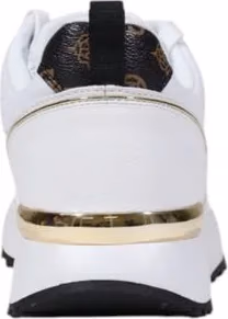 Guess White Polyethylene Low Top Sneakers