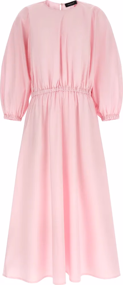 Fabiana Filippi Multicolor Cotton Long Dress