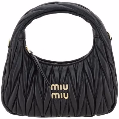 Black Calf Leather Bos Taurus Handbag