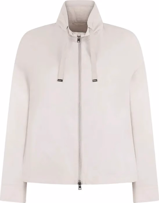 Herno Gray Polyamide Shell Jacket