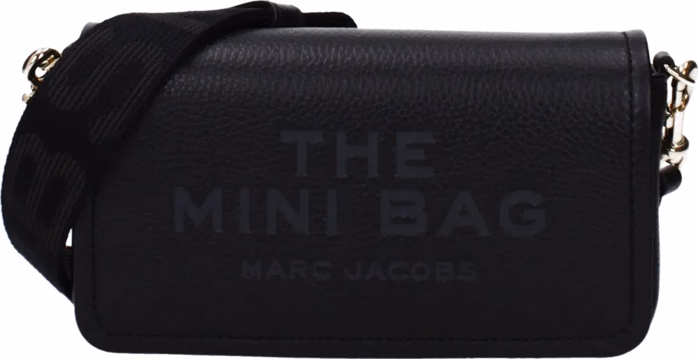 Marc Jacobs Black Leather Crossbody Bag