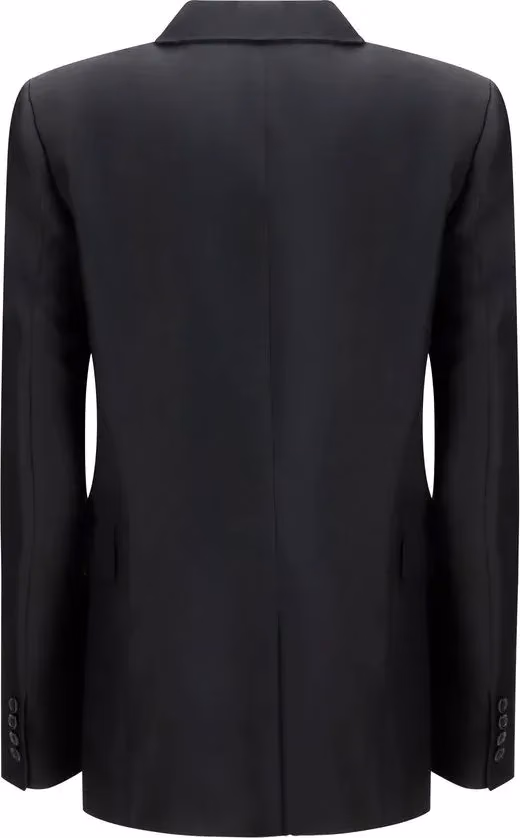 Khaite Black Wool Oves Aries Blazer