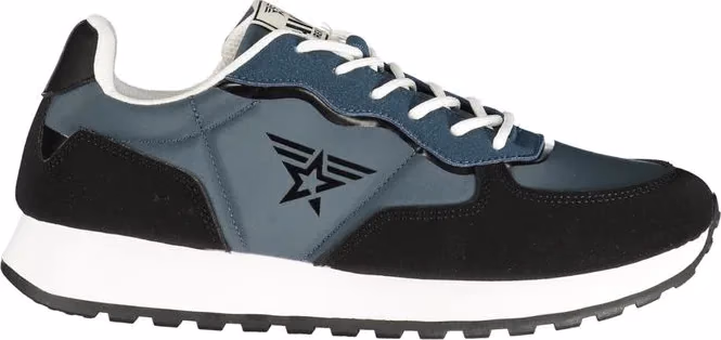 Avirex Blue Polyurethane Men's Sneaker