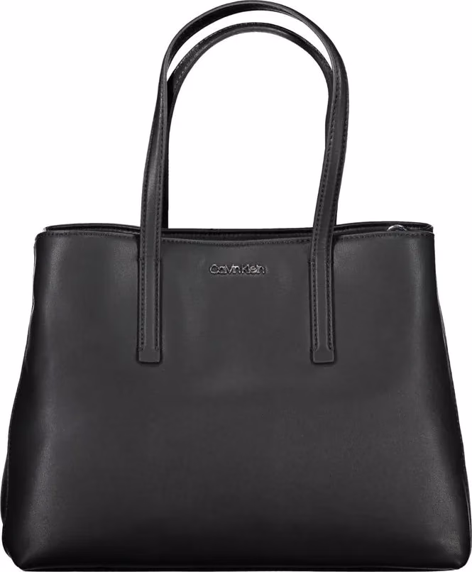 Calvin Klein Black Polyester Women Handbag