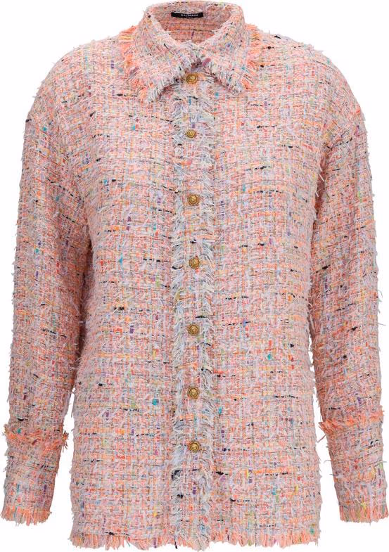 Balmain Multicolor Polyamide Pattern Shirt