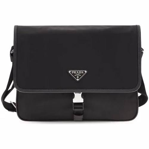 Prada Black Recycled Polyamide Shoulder Bag