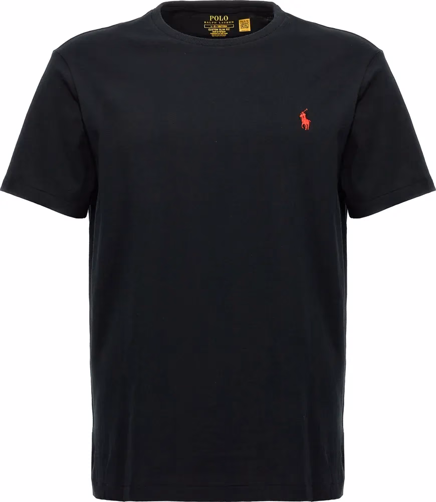 Polo Ralph Lauren Black Cotton T-Shirt