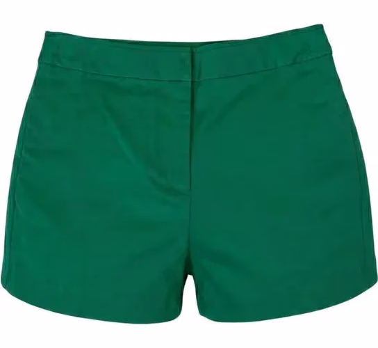 Malo Green Cotton Womens Shorts