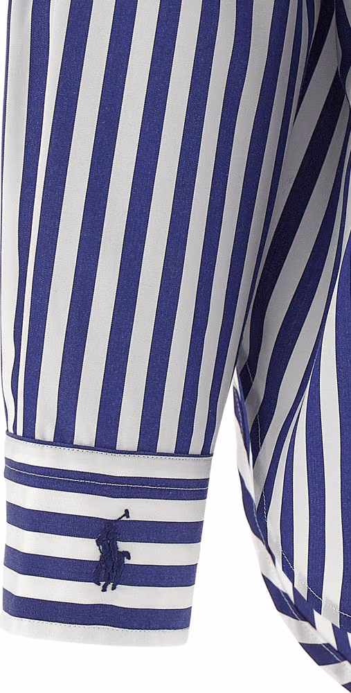 Polo Ralph Lauren Blue Cotton Blouse
