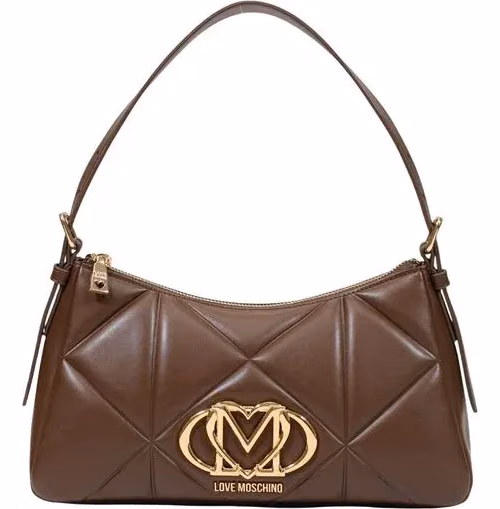 Love Moschino Brown Polyethylene Handbag