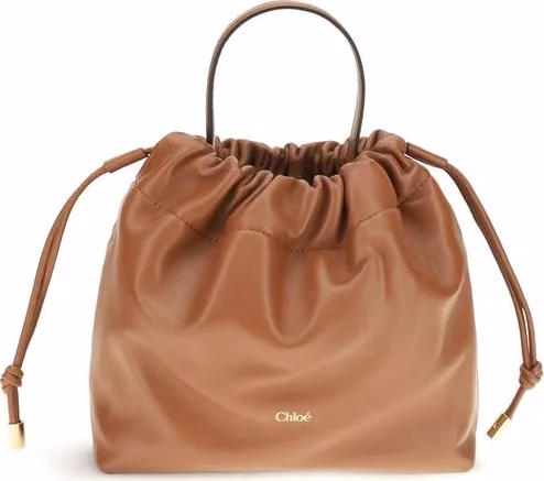 Chloé Brown Lamb Ovis Aries Aries Shoulder Bag