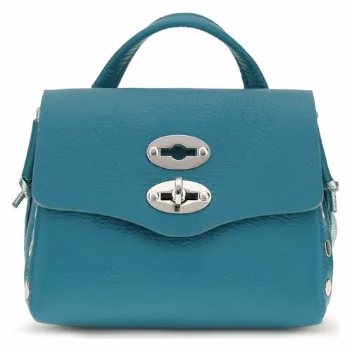 Zanellato Bicolor Calf Leather Bos Taurus Shoulder Bag