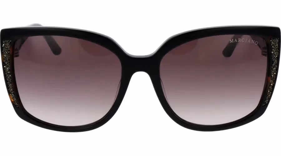Marciano by Guess Brown Plastic Sunglasses