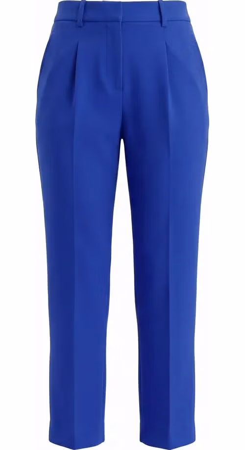 Malo Blue Wool Women Pant
