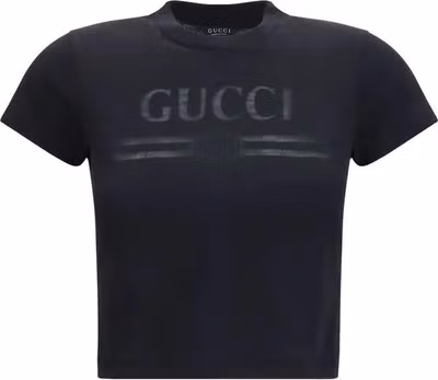 Black Cotton T-Shirt