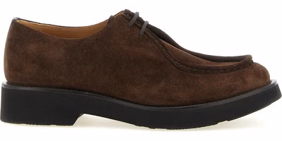 Brown Calfskin Oxfords And Derbies