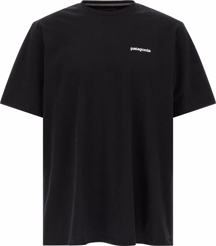 PATAGONIA Black Cotton T-Shirt