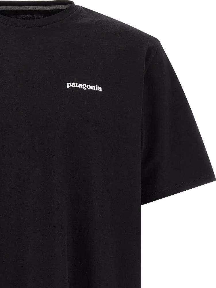 PATAGONIA Black Cotton T-Shirt