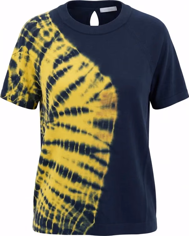 Malo Blue Cotton Women T-Shirt