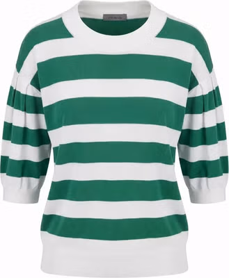 Green Cotton Women Sweater