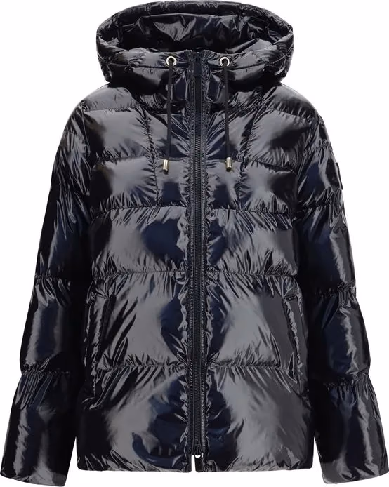 PINKO Black Polyamide Shell Jacket