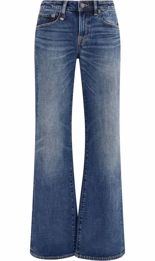R13 Blue Cotton Straight-Leg Jeans