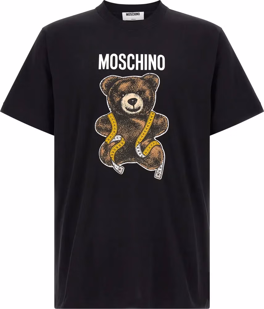 Moschino Black Cotton T-Shirt