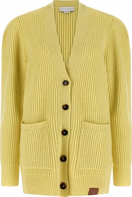 Bicolor Virgin Wool Cardigan