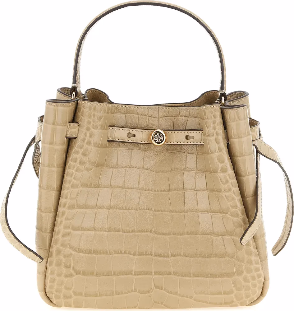 Tory Burch Beige Cowhide Shoulder Bag