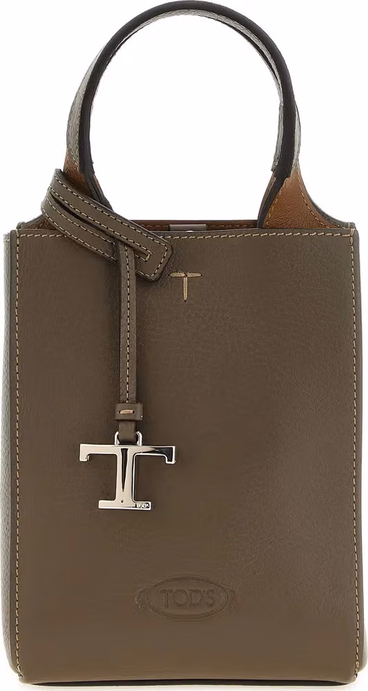 Tod's Bicolor Calfskin Handbag