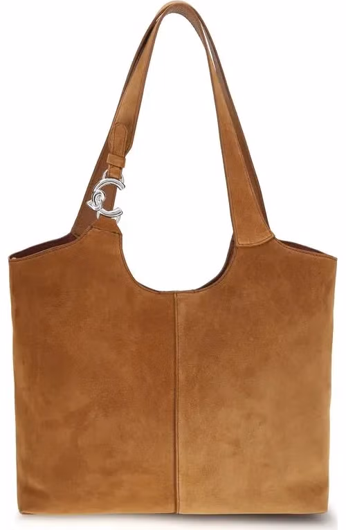 Coccinelle Brown Calf Leather Bos Taurus Shoulder Bag