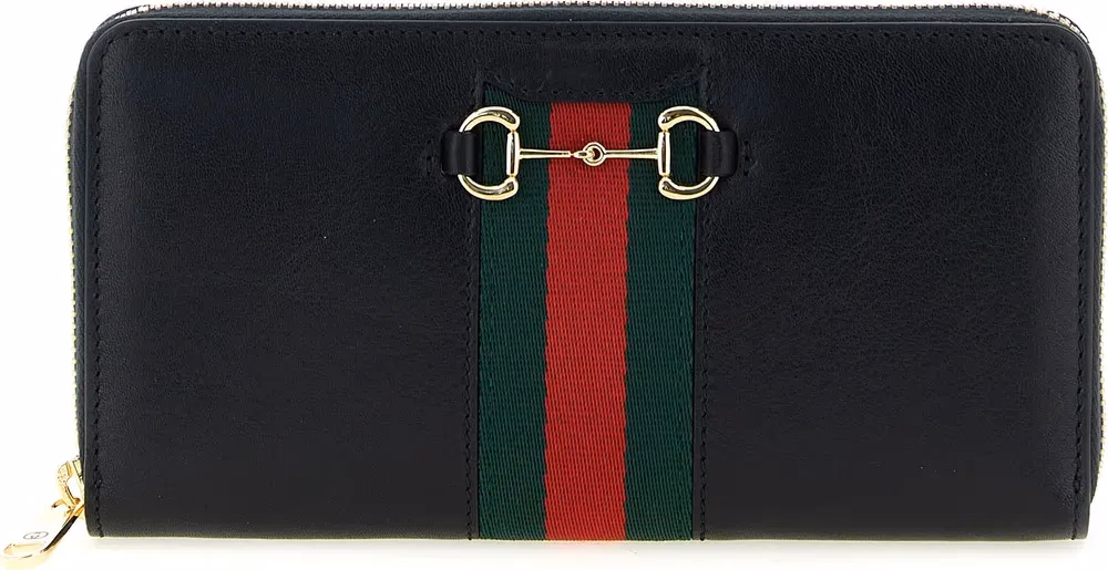 Gucci Black Calfskin Cardholder