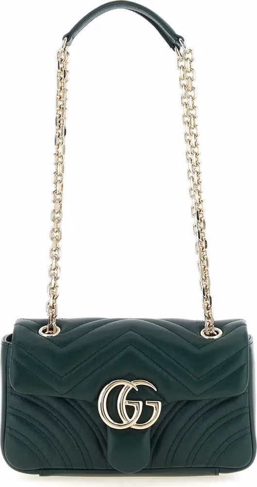 Gucci Bicolor Lamb Leather Shoulder Bag