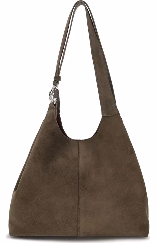 Coccinelle Brown Calf Leather Bos Taurus Shoulder Bag