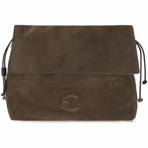 Coccinelle Brown Calf Leather Bos Taurus Shoulder Bag